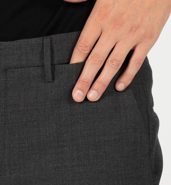 TOMORROWLAND BUYING WEAR「INCOTEX ストレッチウール ノープリーツスリムスラックス 30」|スラックス|