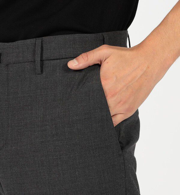 TOMORROWLAND BUYING WEAR「INCOTEX ストレッチウール ノープリーツスリムスラックス 30」|スラックス|