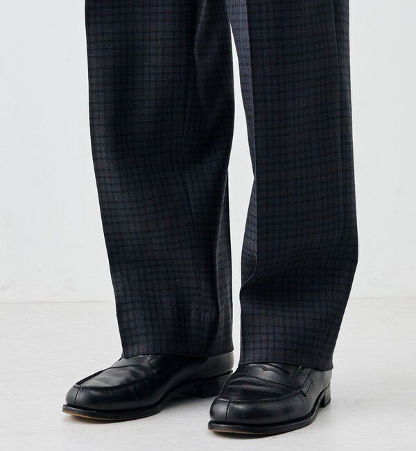 Edition「ウールマルチチェック スラックス」|スラックス|