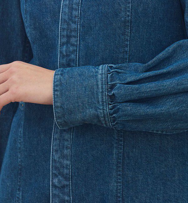 DES PRES「【WEB先行予約】ライトウェイトデニム パフスリーブブルゾン」|デニムジャケット|