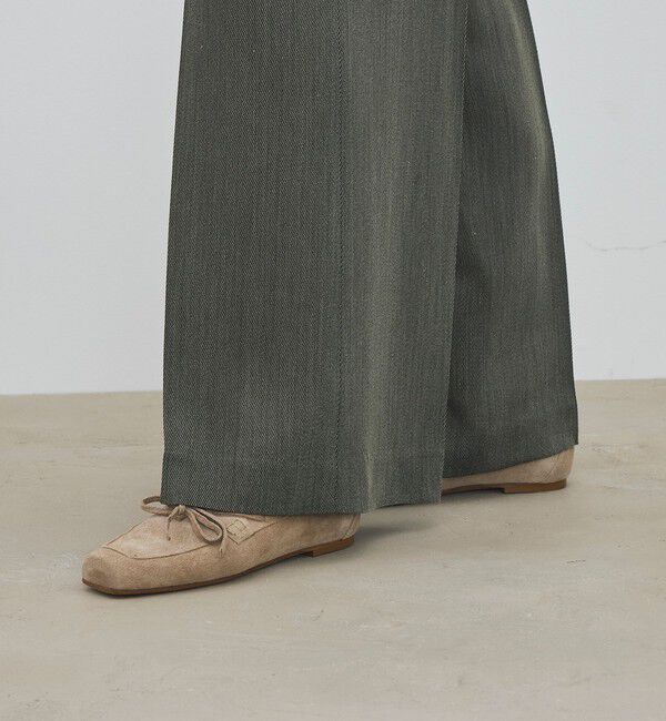 DES PRES「【WEB先行予約】ハイツイストカルゼ ワンタックパンツ」|スラックス|