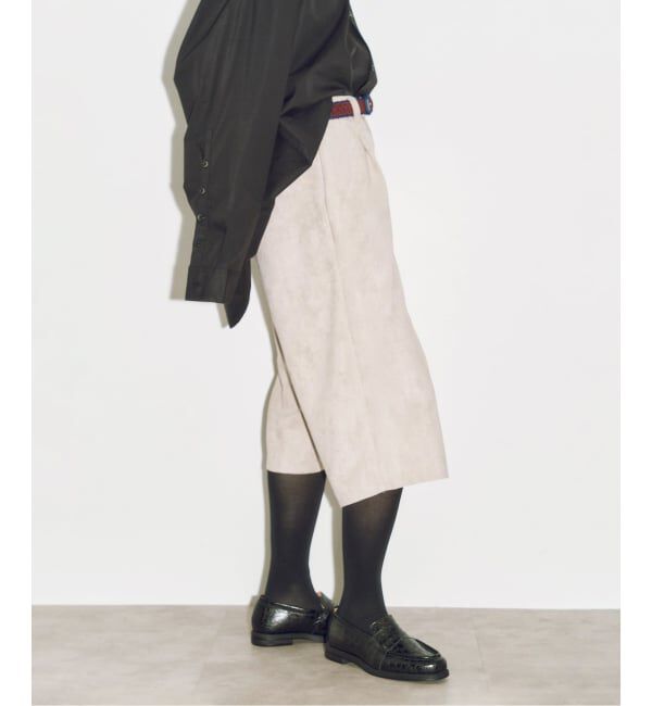  「FAUX SUEDE SHORTS：ハーフパンツ」|その他|
