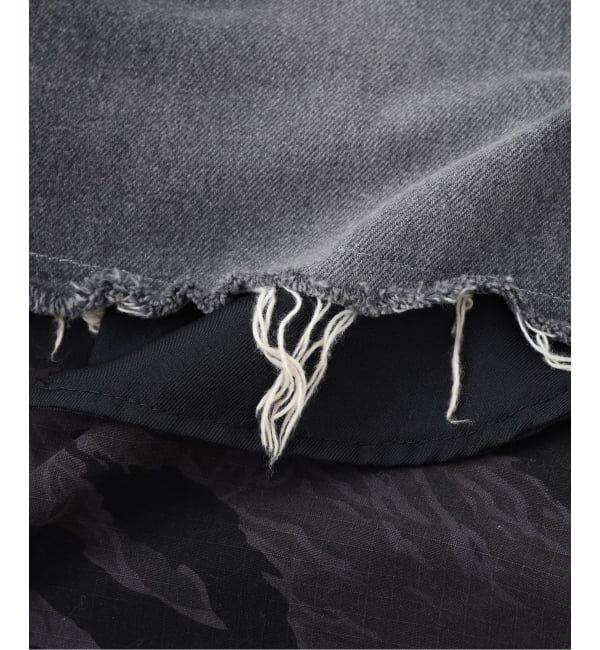 JOINT WORKS「DISCOVERED / ディスカバード LAYERED ARMY DENIM PANTS」|デニム|