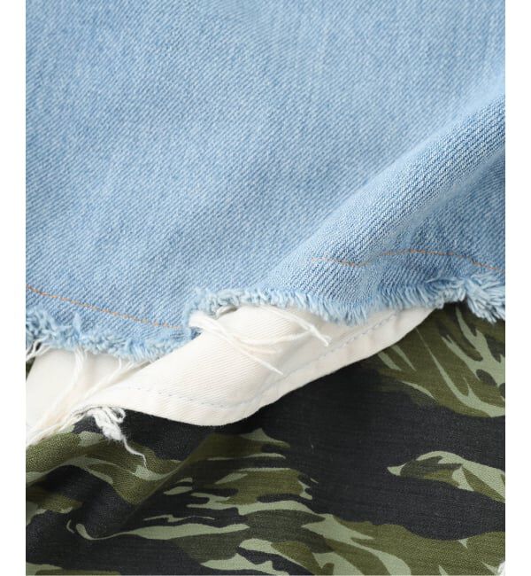 JOINT WORKS「DISCOVERED / ディスカバード LAYERED ARMY DENIM PANTS」|デニム|