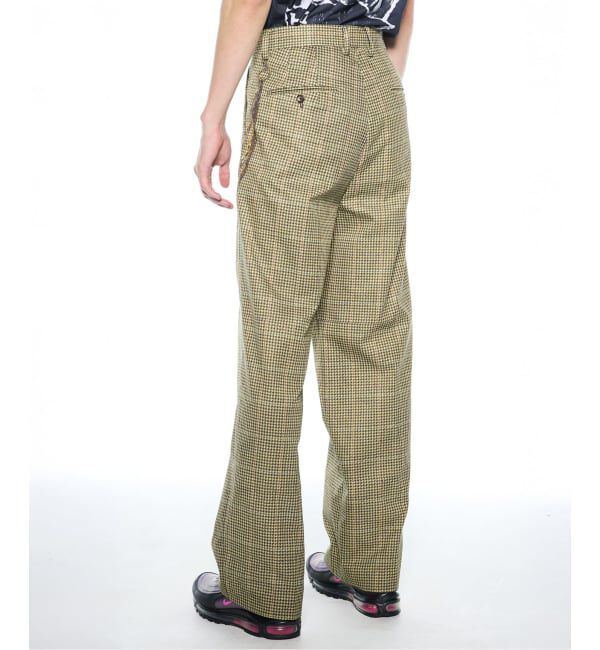 JOINT WORKS「TOLQ / トルク Printed One Tuck Trousers」|スラックス|