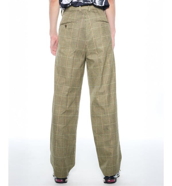 JOINT WORKS「TOLQ / トルク Printed One Tuck Trousers」|スラックス|