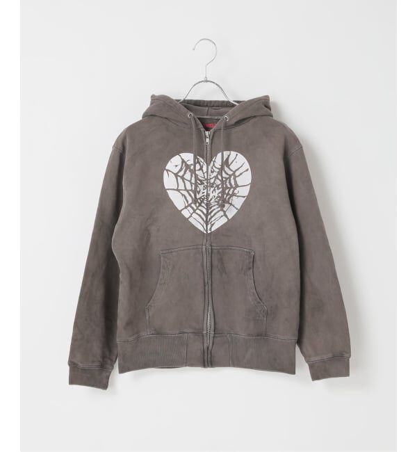 JOINT WORKS「Little Willow / リトルウィロー 別注 HEART SPIDER ZIP HOODIE」|パーカー|