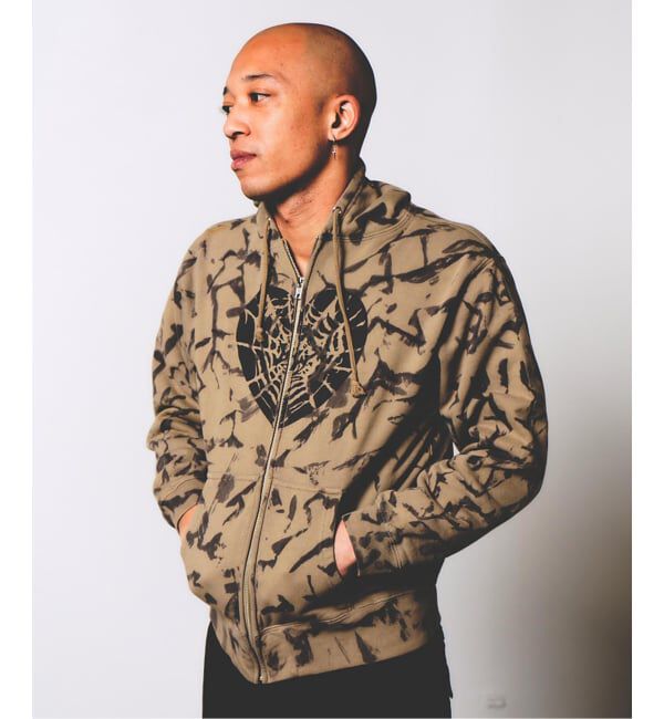 JOINT WORKS「Little Willow / リトルウィロー 別注 HEART SPIDER ZIP HOODIE」|パーカー|