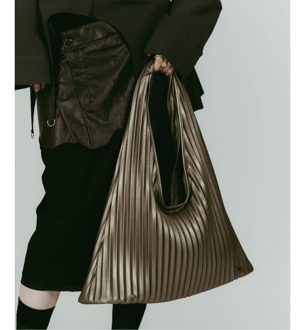 JOINT WORKS「Knuth Marf/クヌースマーフ leather pleats bag」|ショルダー・メッセンジャー|