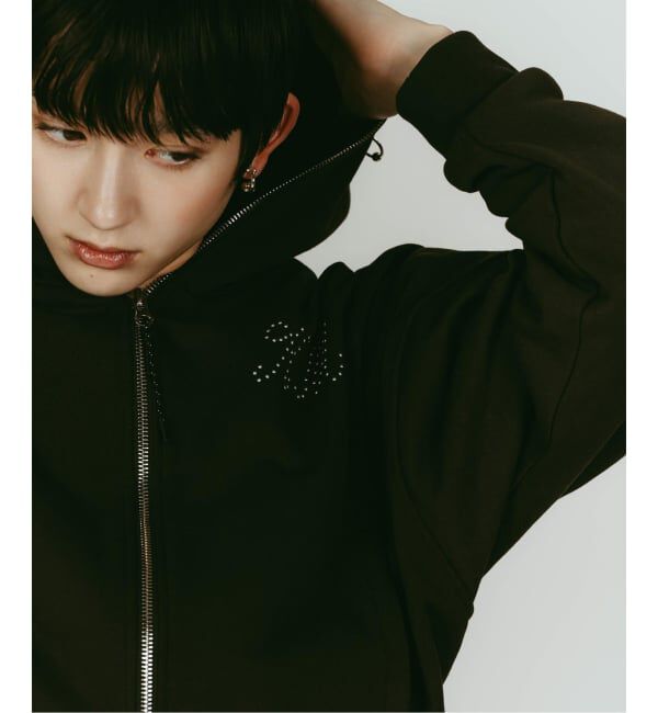 JOINT WORKS「Knuth Marf/クヌースマーフ pierced hooded sweatshirt」|パーカー|