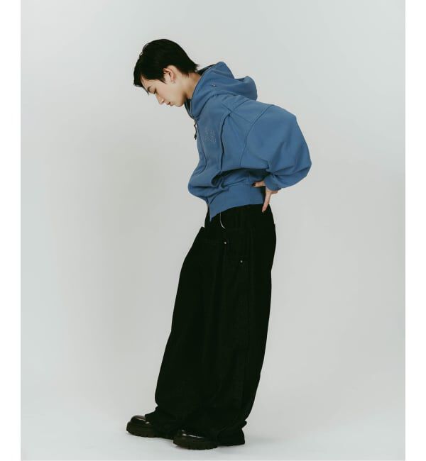 JOINT WORKS「Knuth Marf/クヌースマーフ pierced hooded sweatshirt」|パーカー|