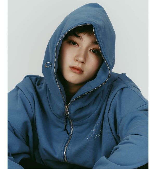 JOINT WORKS「Knuth Marf/クヌースマーフ pierced hooded sweatshirt」|パーカー|