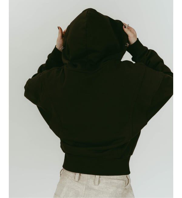 JOINT WORKS「Knuth Marf/クヌースマーフ pierced hooded sweatshirt」|パーカー|
