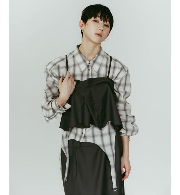 JOINT WORKS「Knuth Marf/クヌースマーフ cut layered mid length skirt」|スカート|