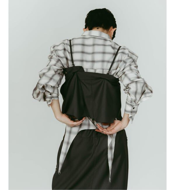 JOINT WORKS「Knuth Marf/クヌースマーフ cut layered mid length skirt」|スカート|