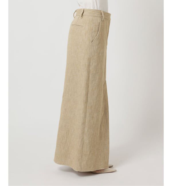 Plage「《予約》R&rsquo;IAM BALI 麻混ツイード スカート」|スカート|