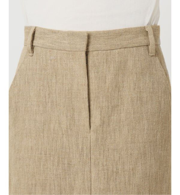 Plage「《予約》R&rsquo;IAM BALI 麻混ツイード スカート」|スカート|
