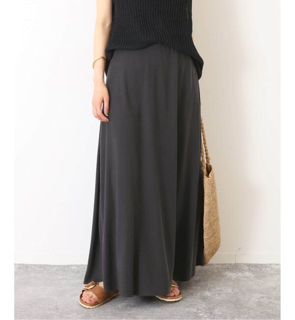 SLOBE IENA「《追加》フィブリルマーメイド フレアスカート」|スカート|