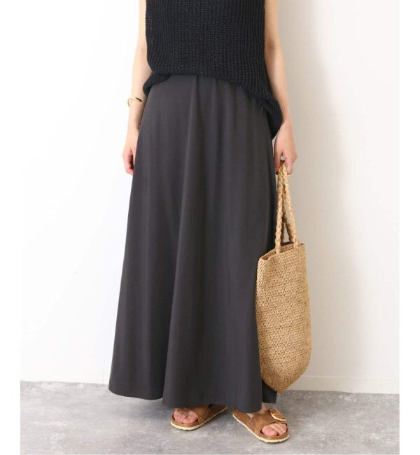 SLOBE IENA「《追加》フィブリルマーメイド フレアスカート」|スカート|