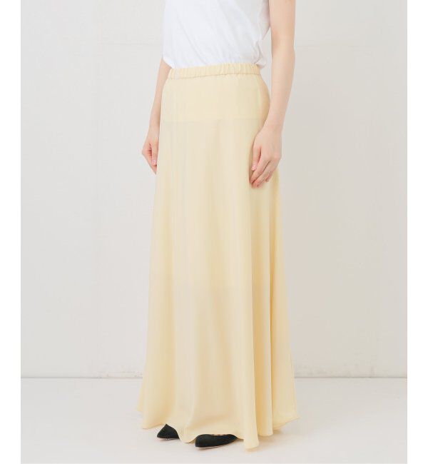 SLOBE IENA「《追加》フィブリルマーメイド フレアスカート」|スカート|