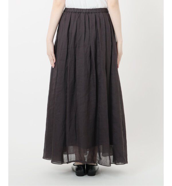 IENA「ラミーギャザーロングスカート」|スカート|