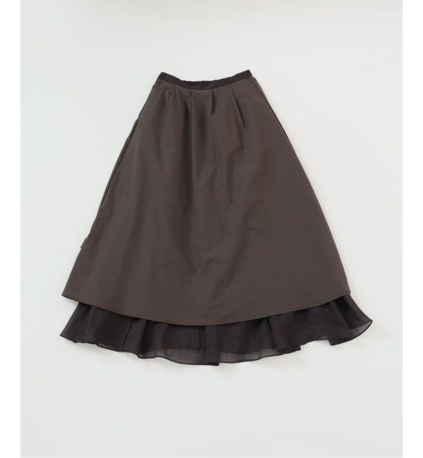 IENA「ラミーギャザーロングスカート」|スカート|