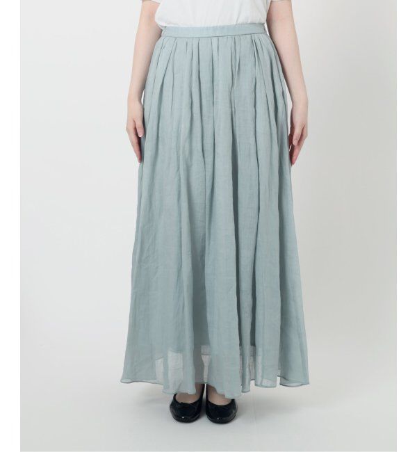 IENA「ラミーギャザーロングスカート」|スカート|