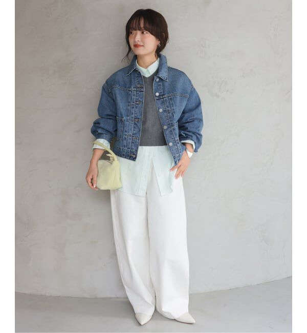 追加》Levi's/リーバイス SLOBE別注 BALLOON SLEEVE TRACKER デニム