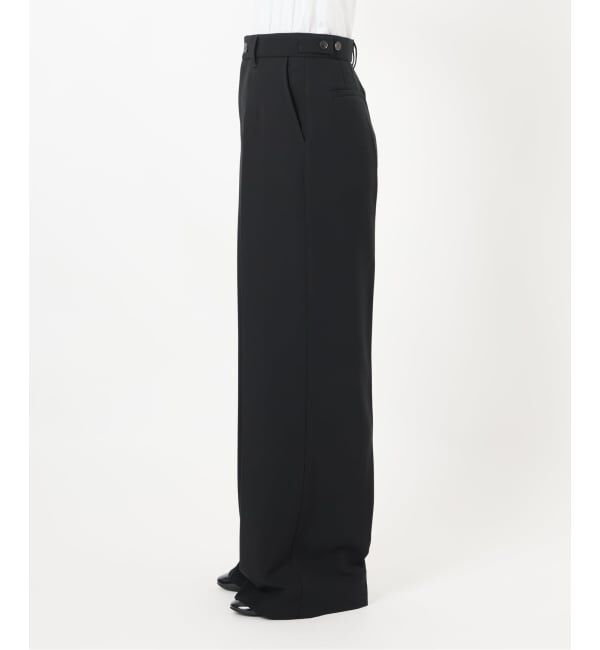 IENA LA BOUCLE「IENA LA BOUCLE ソフトダブルクロススラックス」|スラックス|