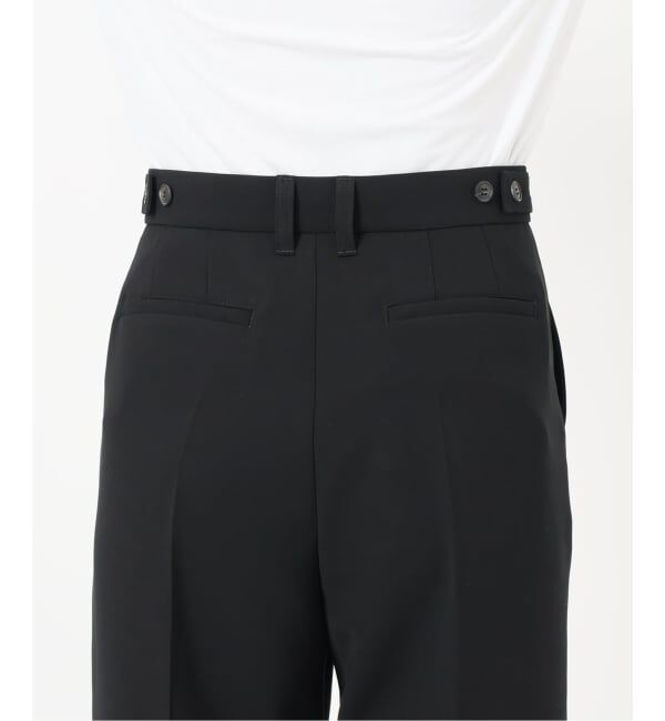 IENA LA BOUCLE「IENA LA BOUCLE ソフトダブルクロススラックス」|スラックス|