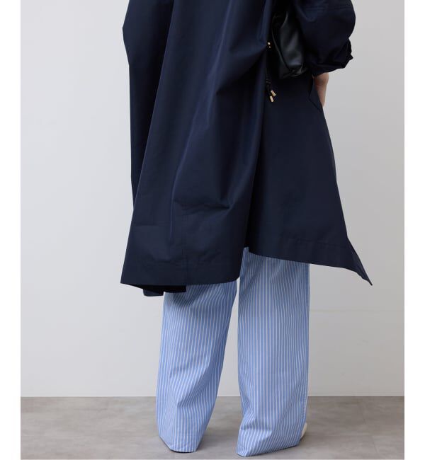 SLOBE IENA「ストライプパジャマパンツ」|スラックス|