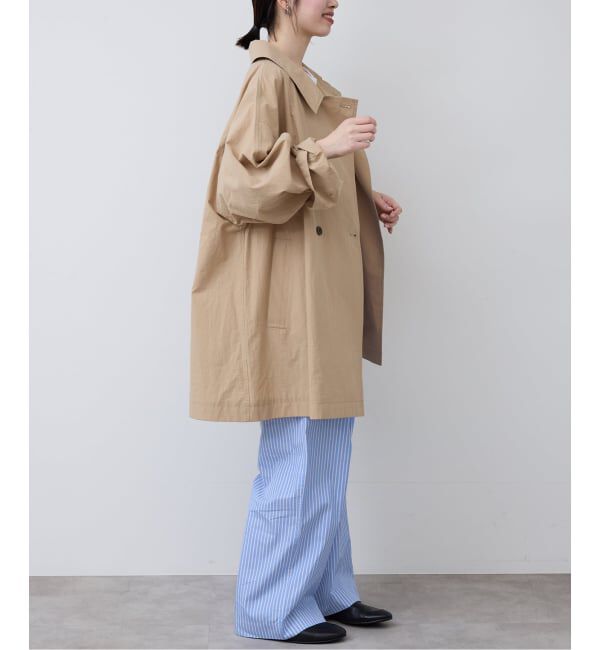 SLOBE IENA「ストライプパジャマパンツ」|スラックス|