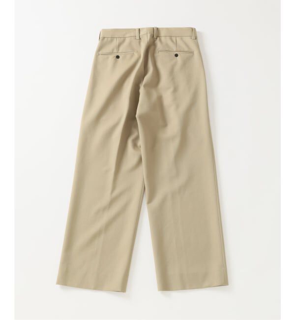 EDIFICE「VISTO ギャバ  2プリーツ パンツ【セットアップ着用可】」|スラックス|