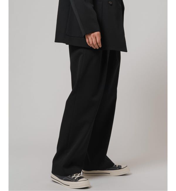 EDIFICE「VISTO ギャバ  2プリーツ パンツ【セットアップ着用可】」|スラックス|