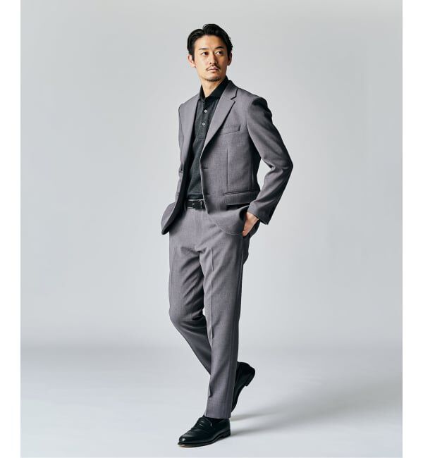 EDIFICE「ドライダブルクロス スラックス【セットアップ着用可能】」|スラックス|