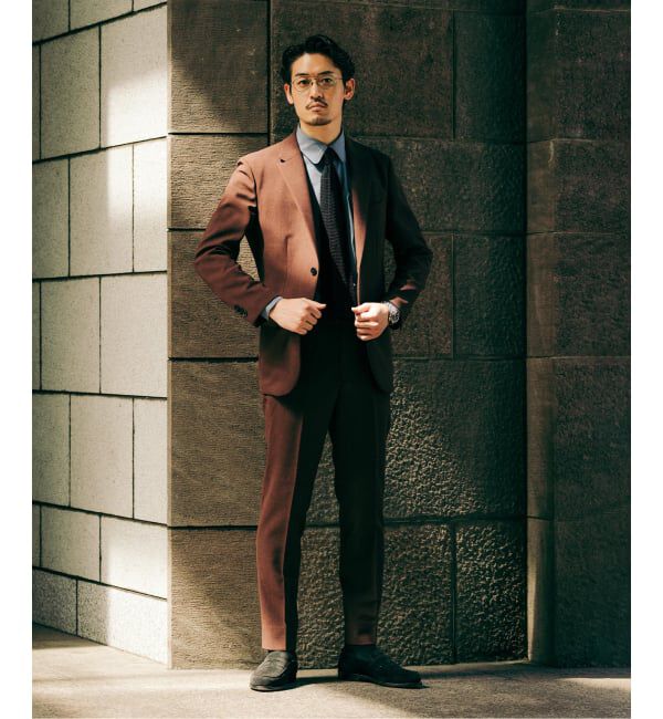 EDIFICE「ドライダブルクロス スラックス【セットアップ着用可能】」|スラックス|