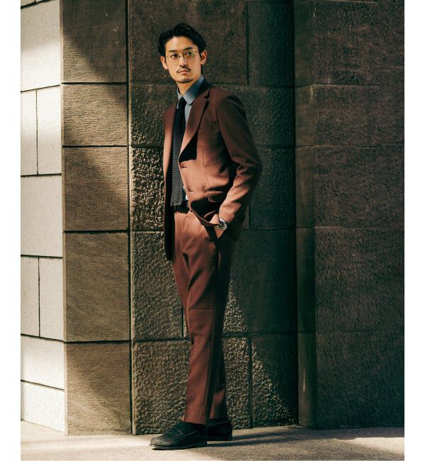 EDIFICE「ドライダブルクロス スラックス【セットアップ着用可能】」|スラックス|