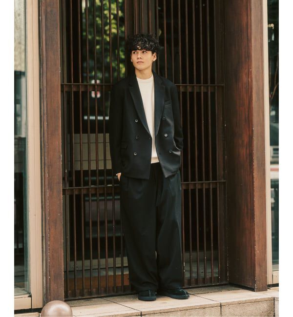 417 EDIFICE「TRW  ベルテッドパンツ」|スラックス|