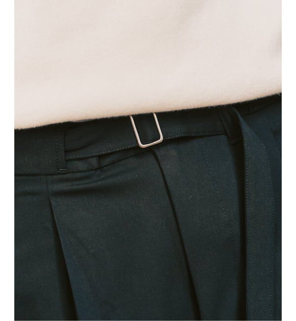 417 EDIFICE「TRW  ベルテッドパンツ」|スラックス|