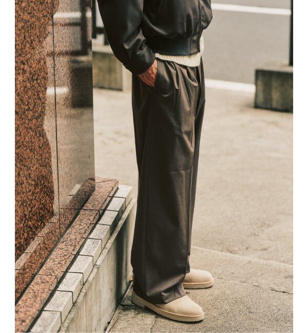 417 EDIFICE「TRW  ベルテッドパンツ」|スラックス|