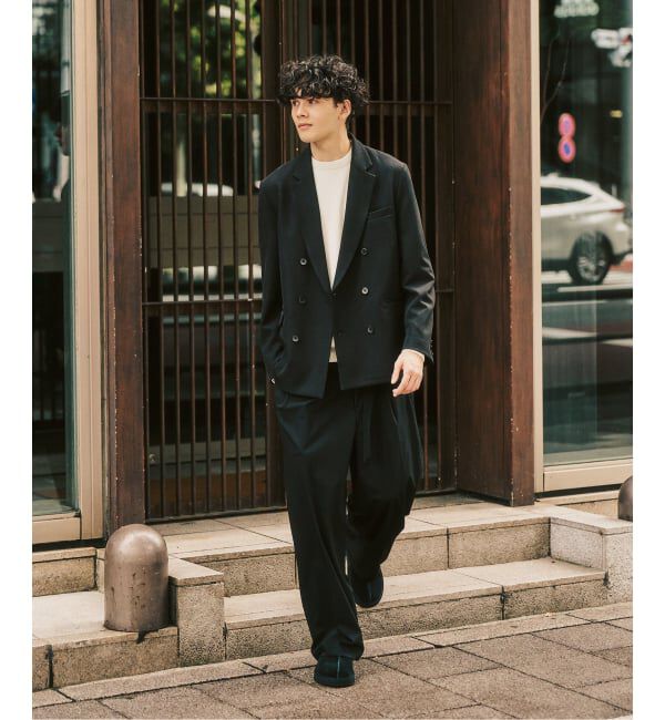 417 EDIFICE「TRW  ベルテッドパンツ」|スラックス|