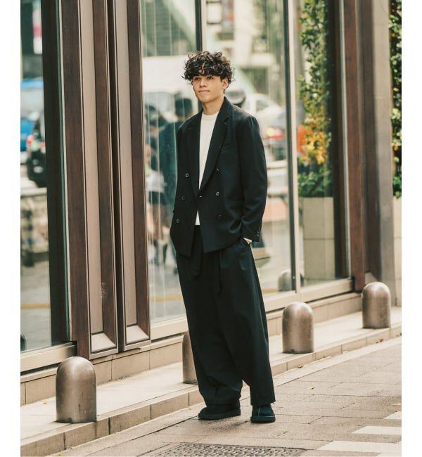 417 EDIFICE「TRW  ベルテッドパンツ」|スラックス|