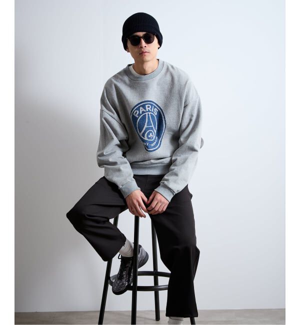 Paris Saint-Germain「【Paris Saint-Germain / パリ・サン＝ジェルマン】 JP RETRO TEXTURE SWEAT」|スウェット・ジャージ|