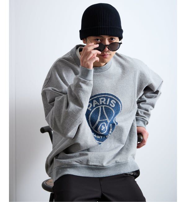 Paris Saint-Germain「【Paris Saint-Germain / パリ・サン＝ジェルマン】 JP RETRO TEXTURE SWEAT」|スウェット・ジャージ|