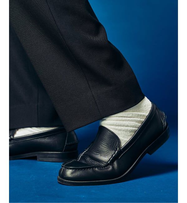 417 EDIFICE「&rdquo;4WAYストレッチ&rdquo;  オーセンティック２タックパンツ」|スラックス|