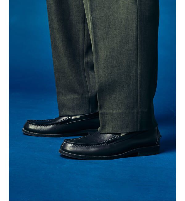 417 EDIFICE「&rdquo;4WAYストレッチ&rdquo;  オーセンティック２タックパンツ」|スラックス|