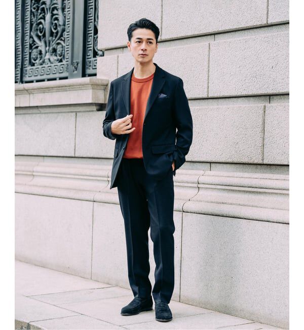 EDIFICE「ラフ ツイルスラックス【セットアップ着用可】」|スラックス|