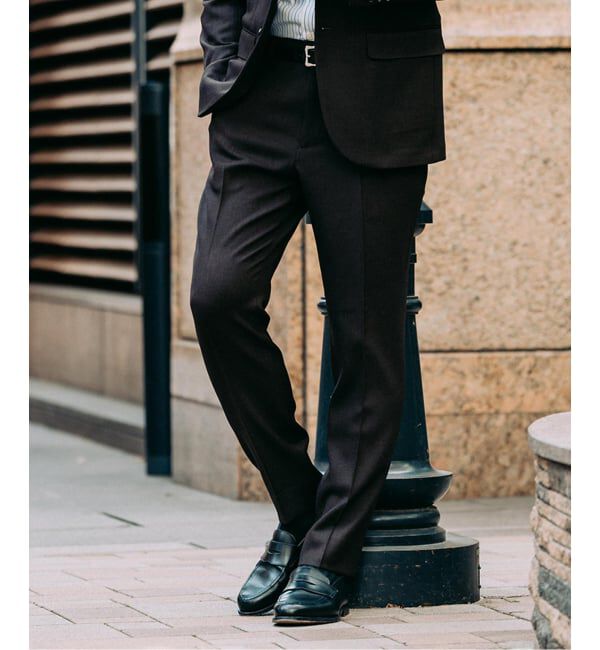 EDIFICE「ラフ ツイルスラックス【セットアップ着用可】」|スラックス|