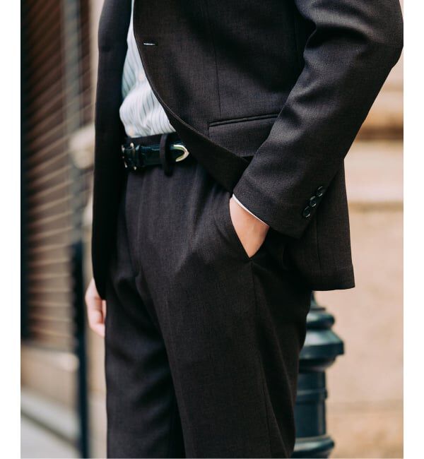 EDIFICE「ラフ ツイルスラックス【セットアップ着用可】」|スラックス|