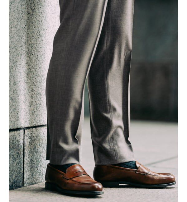 EDIFICE「ラフ ツイルスラックス【セットアップ着用可】」|スラックス|